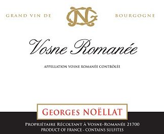 Georges Noellat Vosne Romanee 2015 Cote de Nuits Burgundy 750ml/Btl  12/case