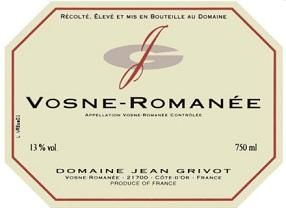 Jean Grivot Vosne Romanee 2020 Cote de Nuits Burgundy 750ml/Btl  6/case