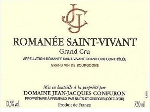 Jean Jacques Confuron Romanee St Vivant Grand Cru 1998 Cote de Nuits Burgundy 1500ml/Btl  6/case