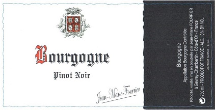 Domaine Fourrier Bourgogne Pinot Nior 2013 Bourgogne Burgundy 750ml/Btl 12/case