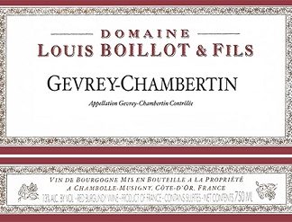 Louis Boillot Gevrey Chambertin 2010 Cote de Nuits Burgundy 750ml/Btl 12/case
