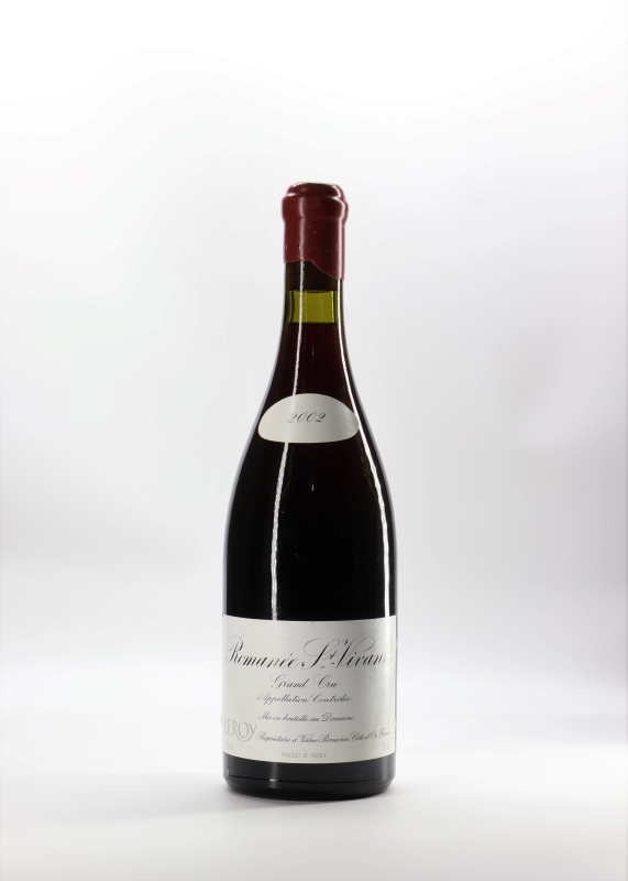 Leroy Romanee St Vivant Grand Cru 2002 Cote de Nuits Burgundy 750ml/Btl 3/case