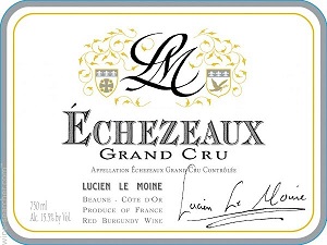 Lucien Le Moine Echezeaux Grand Cru 2009 Cote de Nuits Burgundy 750ml/Btl  12/case