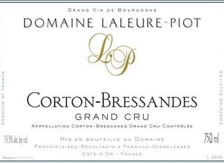 Laleure Piot Cortn Bressandes Grand Cru 2002 Cote de Beaune Burgundy 750ml/Btl  12/case