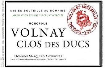 Marquis d'Angerville Volnay 1er Clos des Ducs 2006 Cote de Beaune Burgundy 1500ml/Btl 6/case