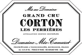 Meo Camuzet Corton Perrieres rand Cru 2011 Cote de Beaune Burgundy 750ml/Btl 6/case