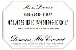 Meo Camuzet Clos de Vougeot Grand Cru 2013 Cote de Nuits Burgundy 750ml/Btl  6/case