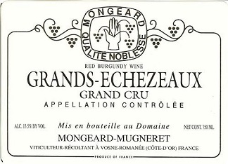 Mongeard Mugneret Grands Echezeaux Grand Cru 2009 750ml/Btl  12/case