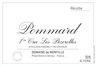 Domaine de Montille Pommard 1er Pezerolles 1999 Cote de Beaune Burgundy 750ml/Btl 12/case