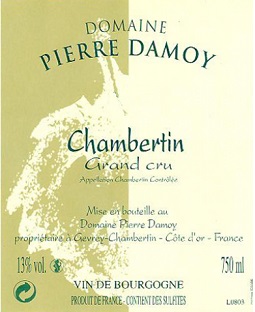 Pierre Damoy Chambertin Grand Cru 2008 Cote de Nuits Burgundy 750ml/Btl 12/case