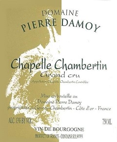 Pierre Damoy Chapelle Chambertin Grand Cru 2008 Cote de Nuits Burgundy 750ml/Btl 6/case