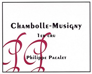 Philippe Pacalet Chambolle Musigny 1er Cru 2009 Cote de Nuits Burgundy 750ml/Btl 6/case