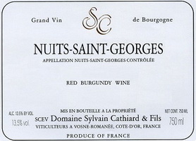 Sylvain Cathiard Nuits St Georges 2022 750ml/Btl 6/case
