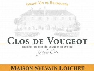 Sylvain Loichet Clos de Vougeot Grand Cru 2009 Cote de Nuits Burgundy 750ml/Btl 6/case