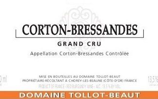 Tollot Beaut Cortn Bressandes Grand Cru 2004 Cote de Beaune Burgundy 1500ml/Btl 3/case