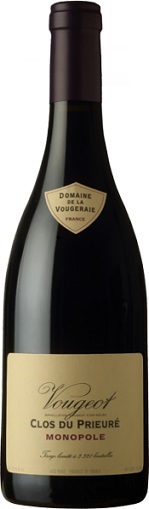 Domaine de la Vougeraie Vougeot Clos du Prieure Rouge 2019 Cote de Nuits Burgundy 750ml/Btl 6/case