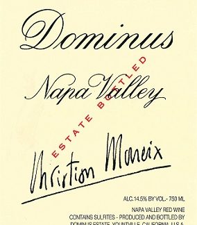 Dominus 1997 Napa Valley California 750ml/Btl  6/case