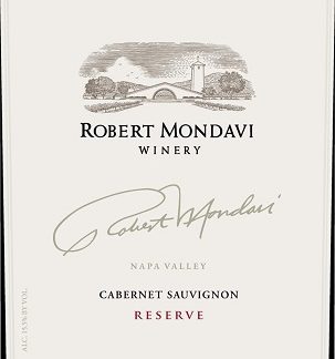 Robert Mondavi Cabernet Sauvignon Reserve (Torn Label) 2000 Napa Valley California 750ml/Btl  12/case