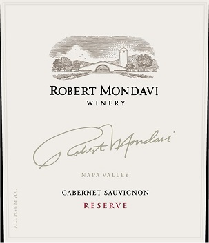 Robert Mondavi Cabernet Sauvignon Reserve (Torn Label) 2000 Napa Valley California 750ml/Btl 12/case