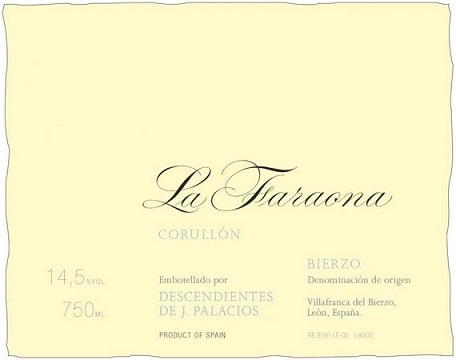 Descendientes de J. Palacios La Faraona 2011 Bierzo Castilla y Leon 750ml/Btl 6/case