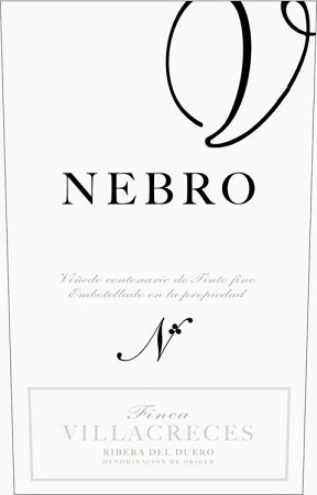 Finca Villacreces Nebro 2013 Ribera del Duero Castilla y Leon 750ml/Btl 3/case