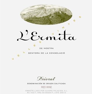 Alvaro Palacios L'Ermita Velles Vinyes 2017 Priorat Catalonia 750ml/Btl  6/case
