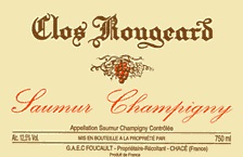 Clos Rougeard Saumur Champigny 2013 Saumur Champigny Loire 750ml/Btl  6/case