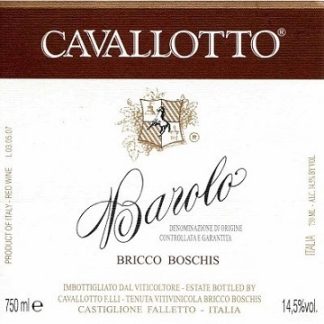 Cavallotto Barolo Bricco Boschis 2010 Barolo Piedmont 750ml/Btl 12/case