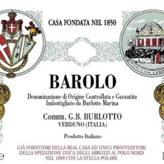 G.B. Burlotto Barolo 2014 Barolo Piedmont 750ml/Btl 12/case