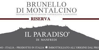 Il Paradiso di Manfredi Brunello di Montalcino Riserva 2007 Brunello di Montalcino Tuscany 750ml/Btl 6/case