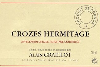 Alain Graillot Crozes Hermitage 2012 Crozes Hermitage Rhone - Red 1500ml/Btl  6/case
