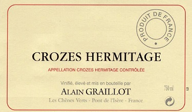 Alain Graillot Crozes Hermitage 2012 Crozes Hermitage Rhone - Red 1500ml/Btl 6/case