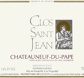 Clos St Jean Chateauneuf du Pape Rouge 2011 Chateauneuf du Pape Rhone - Red 750ml/Btl  12/case