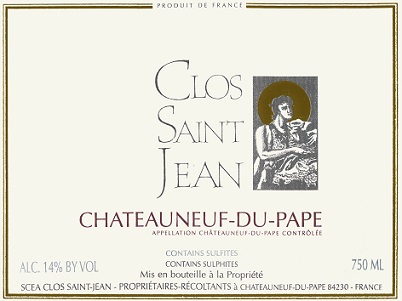 Clos St Jean Chateauneuf du Pape Rouge 2011 Chateauneuf du Pape Rhone - Red 750ml/Btl 12/case