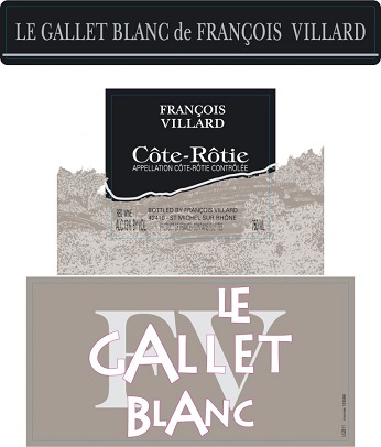 Francois Villard Cote Rotie Le Gallet Blanc Rouge 2012 Cote Rotie Rhone - Red 750ml/Btl 6/case