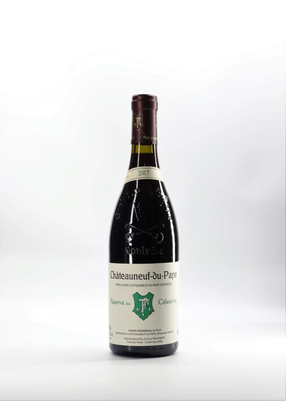 Henri Bonneau Chateauneuf du Pape Reserve des Celestins 2017 Chateauneuf du Pape Rhone 750ml/Btl 12/case