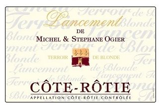 Michel et Stephane Ogier Cote Rotie Lancement 2010 Cote Rotie Rhone - Red 750ml/Btl 3/case