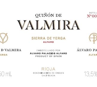 Alvaro Palacios Quinon de Valmira 2016 Rioja Rioja 750ml/Btl  6/case