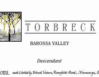 Torbreck The Descendant Shiraz Viognier 2005 Barossa Valley South Australia 3000ml/Btl