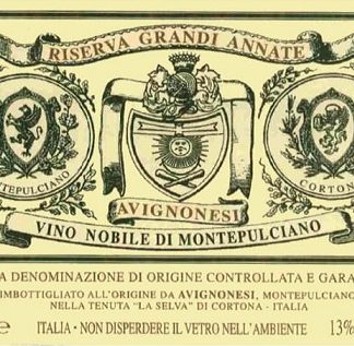 Avignonesi Vino Santo di Montepulciano 1993  Tuscany 375ml/Btl  12/case