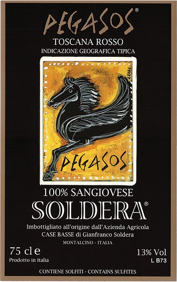 Case Basse di Gianfranco Soldera Pegasos Sangiovese 2005 Toscana Tuscany 750ml/Btl 12/case