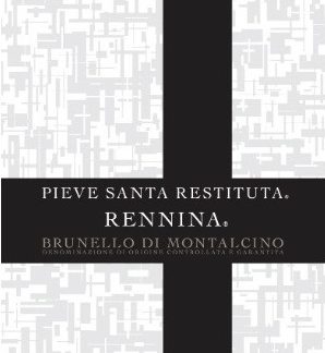Gaja Brunello di Montalcino Pieve Santa Restituta Rennina 1995 Brunello di Montalc Tuscany 750ml/Btl 6/case