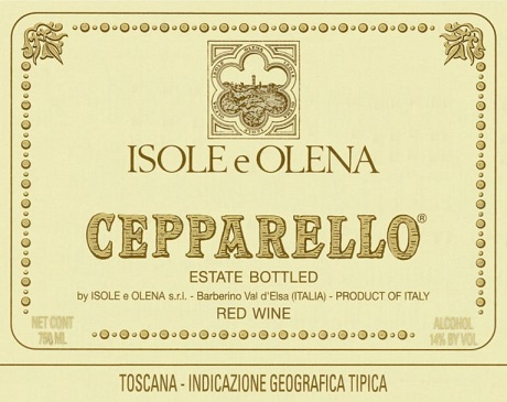 Isole e Olena Cepparello 2011 Toscana Tuscany 1500ml/Btl 6/case