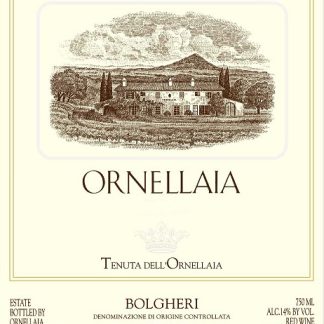 Tenuta dell'Ornellaia Ornellaia 2000 Bolgheri Tuscany 750ml/Btl 12/case