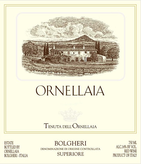 Tenuta dell'Ornellaia Ornellaia 2000 Bolgheri Tuscany 750ml/Btl 12/case