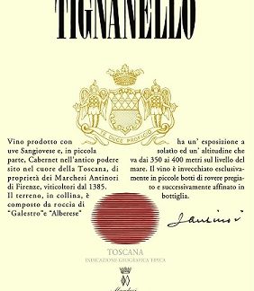 Antinori Tignanello 2004 Toscana Tuscany 750ml/Btl  6/case