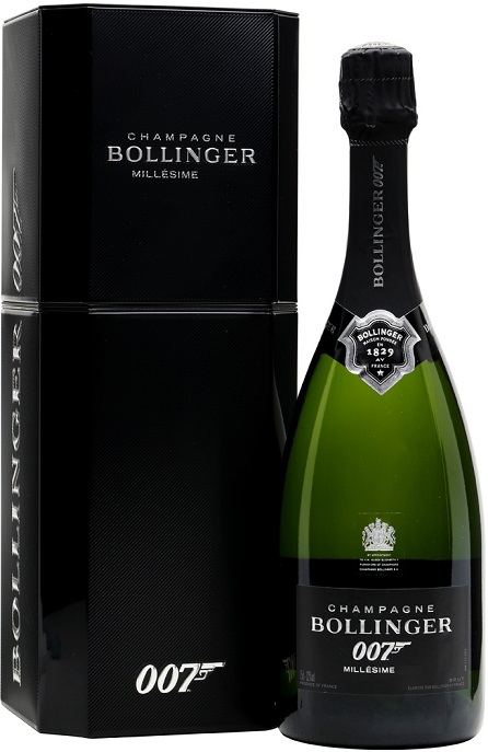 Bollinger La Grande Annee Brut James Bond 007 Edition (Gift Box) 2009 Champagne 750ml/Btl