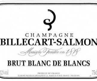Billecart Salmon Blanc de Blancs Brut NV Champagne 1500ml/Btl 3/case