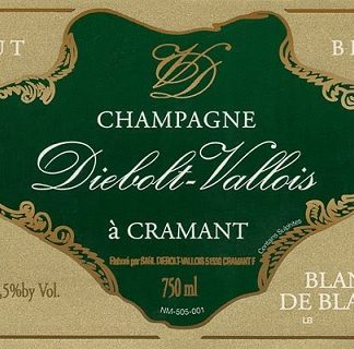 Diebolt Vallois Blanc de Blancs Brut NV Champagne 750ml/Btl 6/case