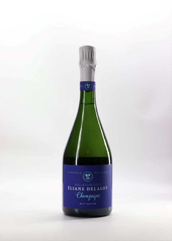 Eliane Delalot Brut Nature Millesime 2013 Champagne 750ml/Btl 6/case